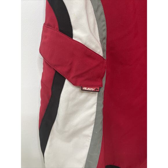 Y2K VTG Rusty Boardshorts Sz 46 Surfing Beach Swim Trunk Shorts No Lining Pocket - Picture 2 of 16